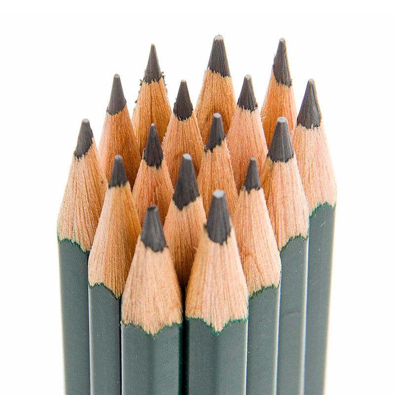 德国Faber-Castell辉柏嘉9000素描铅笔 绘图书写美术速写防断铅笔 2B（12支）