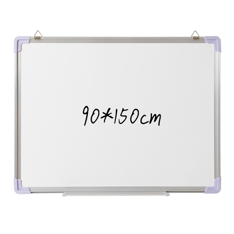 齐富(QIFU)A90150单面磁性挂式白板90*150cm教学办公培训会议记事看板 升级面板 单面白板 白板