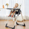 CHBABY宝宝餐椅多功能儿童餐桌椅便携可折叠婴儿吃饭座椅宝宝椅子 澳洲卡其