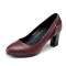 红蜻蜓女鞋单鞋WTB55691/92 酒红色 35码