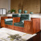 木屋子家具 现代新中式红木沙发 刺猬紫檀实木沙发组合 客厅仿古雕花家具 单人位+单人位+三人位