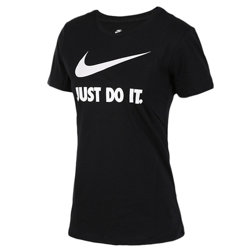 Nike/耐克 女士短袖 跑步透气运动服休闲服圆领常规短袖T恤889404 829748 CI1384 889404-010 M（160/84A）