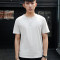 2017男士夏季印花短袖T恤PK XXL M01灰色