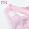 猫人儿童 中大童女孩无钢圈胸罩 纯棉发育期背心式少女文胸包邮 80A（150-160身高） 粉色+白色（2件装）