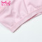 猫人儿童 纯棉发育期背心式少女文胸 中大童女孩无钢圈胸罩包邮 80A（150-160身高） 粉色+白色（2件装）