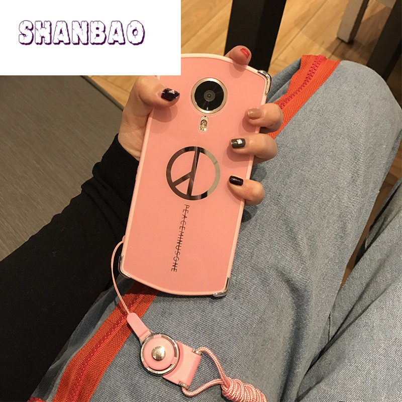SHANBAO日韩时尚镜面潮牌美图T8手机壳M8