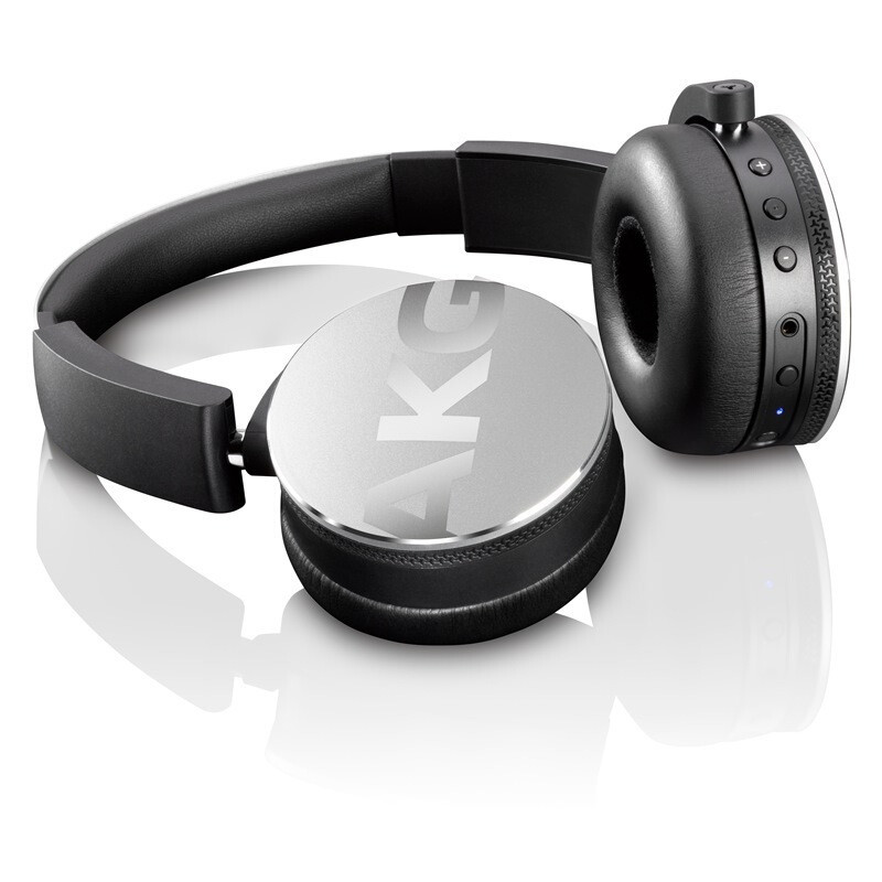 AKG/爱科技 Y50 BT 头戴式耳机 无线蓝牙便携耳麦AKGSNH48 - 银色
