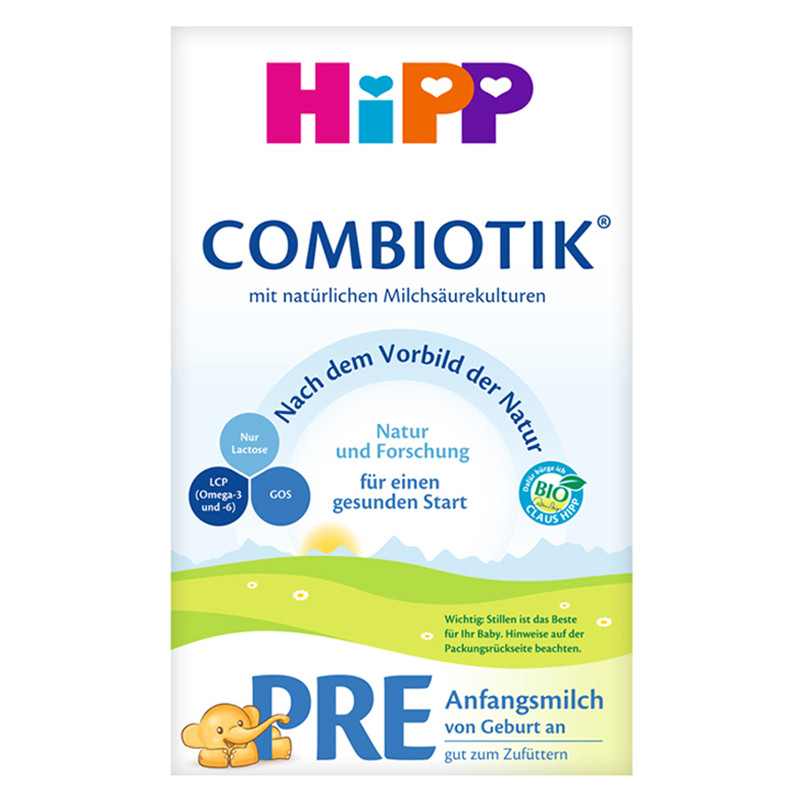 Hipp 德国喜宝 婴幼儿添加益生菌奶粉 pre段 （0-3月） 600g/盒