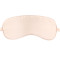 苏丝真丝眼罩 100%桑蚕丝睡眠遮光透气男女通用睡觉护眼罩 卡其色