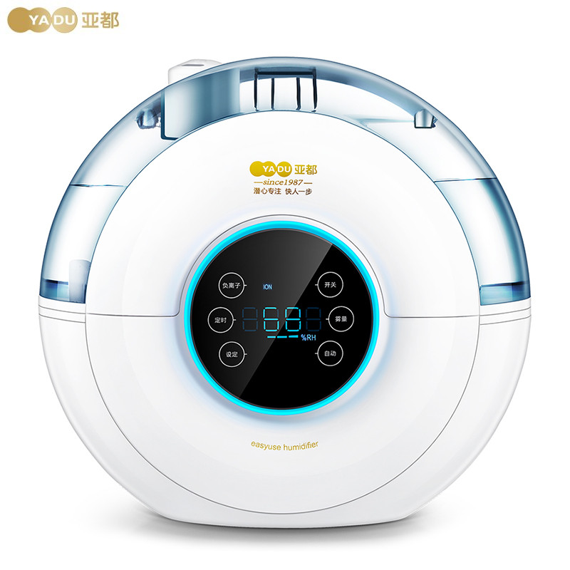 亚都（YADU）加湿器SCK-E050 家用 卧室 办公室 静音 大容量 负离子 智能恒加湿系统无辐射