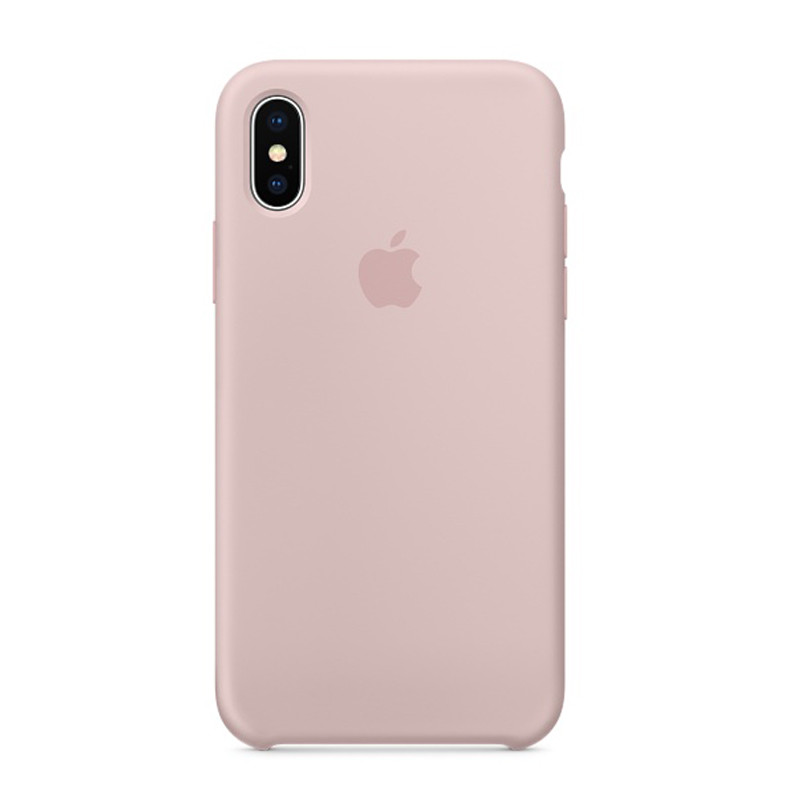 iPhone X 硅胶保护壳 MQT62FE/A粉砂色