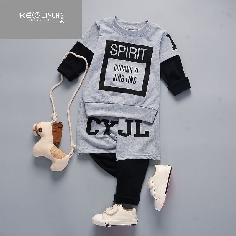 件卡通儿童长袖套装 100cm(100cm建议身高8