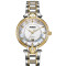 劳士顿（ROSDN)女士手表 潮流时尚防水石英表 镶钻钢带女表 3236 间金钢带