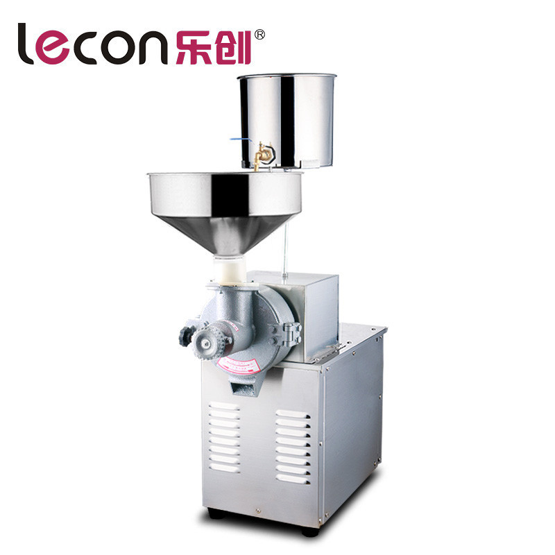 乐创（lecon）T180 商用磨米浆机 肠粉米浆机干湿两用磨机立式