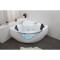浴缸家用扇形三角形欧式手把酒店洗澡盆浴室水槽成型小户型一体式冲浪按摩缸&asymp1.5M