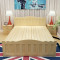 硕木居 实木床1.5米单人床1.2全松木双人床1.8米大床成人床简易床木板床 1800mm*2000mm清漆款-加强型有双抽单体