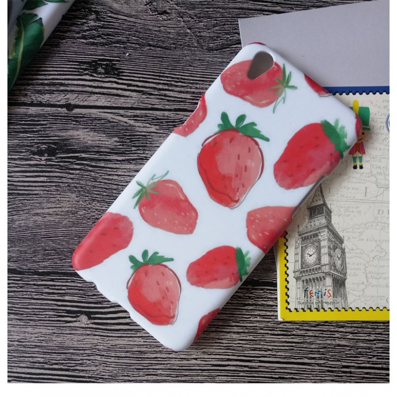 oppor9手机壳0pp0r9tm保护套opopr9km创意0ppo硬硅胶opp0女款op 好多草莓