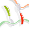 纽因贝 儿童训练叉勺套装（绿色/橙色）