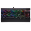 美商海盗船（USCorsair）Gaming系列 K70 LUX RGB 幻彩背光机械游戏键盘 黑色 红轴 绝地求生吃鸡