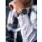 瑞士艾戈勒（agelocer）新款忒弥斯系列瑞士原装进口男士手表全自动皮带男表防水机械表 瑞士表 独特男表 5102A1