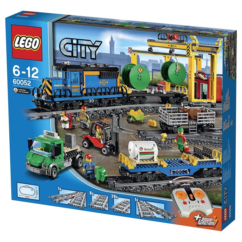 LEGO 乐高 城市系列 货运列车60052 7-15岁 积木玩具