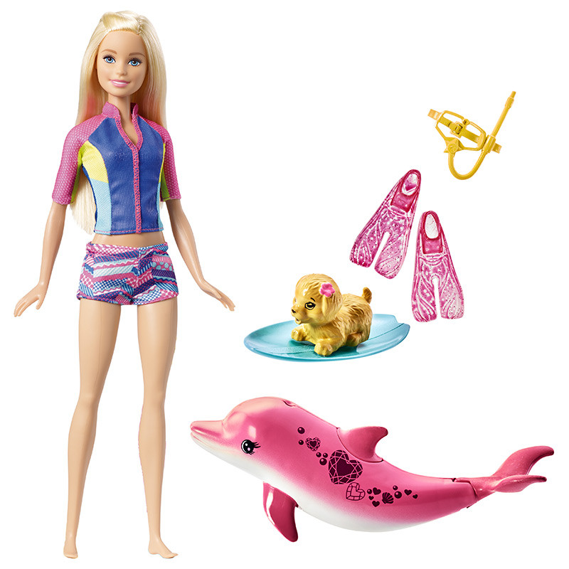 Barbie芭比芭比之海豚魔幻历险记娃娃 FBD63