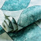 时尚潮流仿瓷砖大理石客厅背景墙壁纸3D防水可擦洗PVC环保墙纸 蓝绿色168154