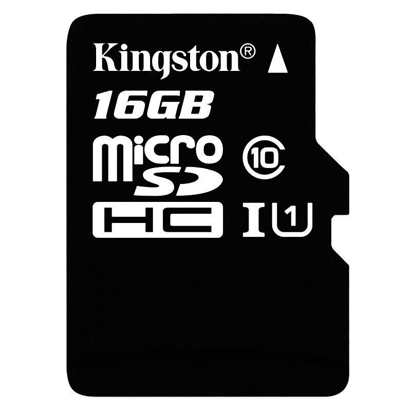 金士顿（Kingston） TF存储卡MicroSD 16GB（Class10) 读80MB/S