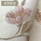美式田园壁纸温馨卧室墙纸精致蔷薇花壁纸3D立体浮雕墙纸U984_2 3号米色
