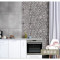 小花砖300X300黑白彩色瓷砖厨房防滑地砖卫生间拼花花砖复古墙砖_1