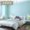 纯色素色现代简约蚕丝壁纸卧室客厅蓝色绿色奥斯龙无纺布墙纸 CQ012浅绿色