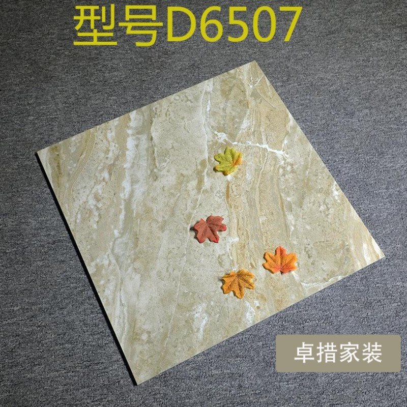 复古抛光砖600X600瓷砖仿古砖客厅阳台地板砖出租房特价防滑地砖_6 600*600 D6507