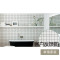 釉面哑光纯色厨房卫生间300X600墙砖纯白黑线浴室瓷砖格子面包砖_4_4 300*600 3606