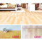 浅红木纹2.5米宽3米宽3.3米宽3.6米宽和4米宽PVC地板革环保耐磨 默认尺寸 桔色加厚黄木纹