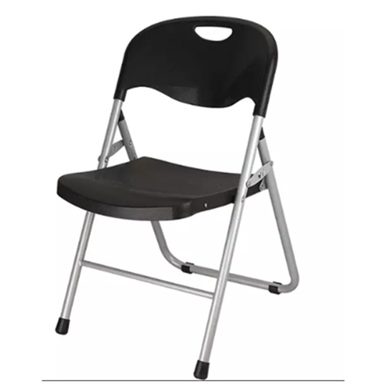 钜晟折叠椅会议椅洽谈椅可折叠培训椅Z112 黑色