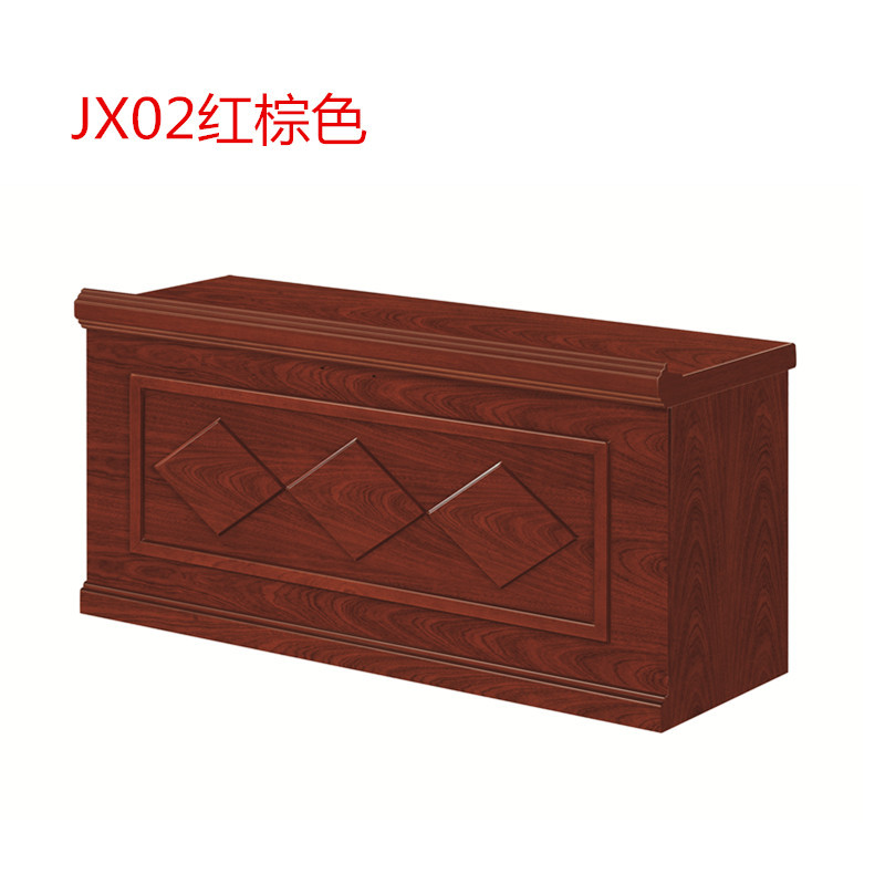 钜晟领导发言台油漆会议台会议桌条桌 JX02红棕色1.6米*0.6米