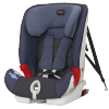 宝得适britax百变骑士II汽车儿童安全座椅isofix9个月-12岁 月光蓝