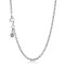 潘多拉(PANDORA) 925银项链简单气质时尚可调节基础项链 590200-45CM粗版