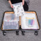 旅行收纳袋衣服衣物内衣整理密封袋行李箱分装透明家用防水打包袋_2 超大10个