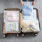 旅行收纳袋衣服衣物内衣整理密封袋行李箱分装透明家用防水打包袋_2 特大3大3中3小3（共12个）