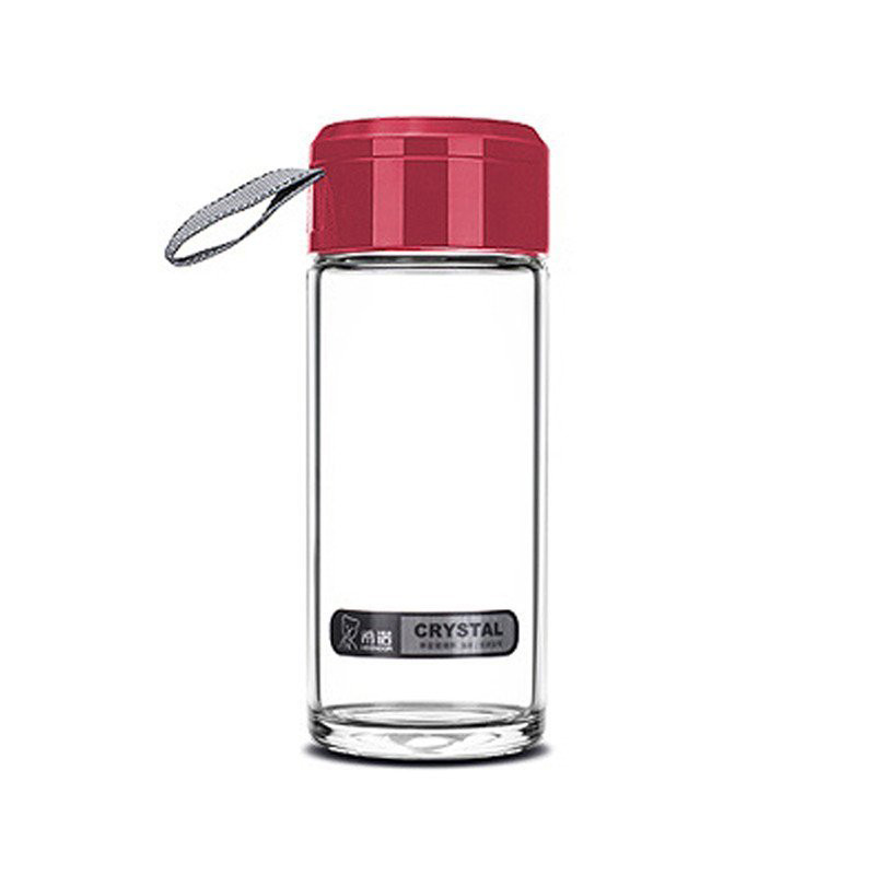 希诺玻璃杯 高品质 加厚水晶 400ml XN-6010 颜色备注 酱红