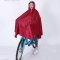 创意简约共享单车雨衣自行车雨披男女通用加大加厚雨衣电瓶车雨衣有帽雨披晴雨用具雨具 藏青色-2XL