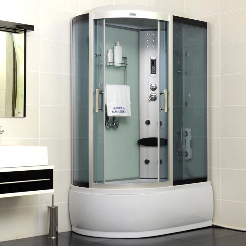 新款厂家淋浴淋浴房移整体淋浴房洗澡蒸汽沐浴房封闭一体式_4