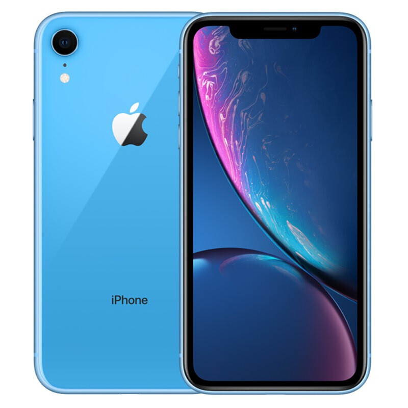 苹果(apple iphone xr 128gb 蓝色 移动联通电信全网通4g手机 双卡双