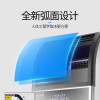 Lecon/乐创 60KG弧形新款制冰机商用制冰机冰块机奶茶店家用 小型迷你全自动大型方冰机 大型小型迷你不锈钢制冰机