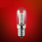 LED小灯泡E12/E14螺口暖黄白光冰箱灯微波炉灯油烟机灯缝纫机灯泡E14-LED冰箱泡 E12-LED灯泡(PC款) 默认尺寸