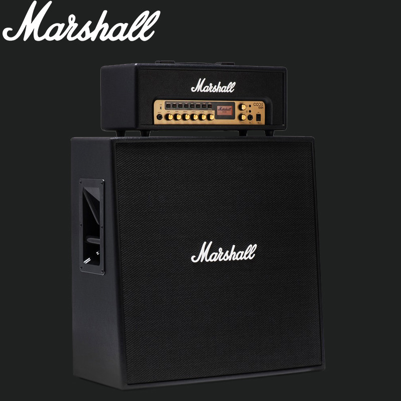 MARSHALL马歇尔 马勺 CODE100H CODE412 数字蓝牙电吉他分体音箱 CODE100H+CODE412套装