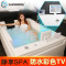尚雷仕按摩浴缸双人欧式冲浪恒温加热亚克力成人豪华智能情侣浴盆 SR5D026 豪华SPA 1.6M