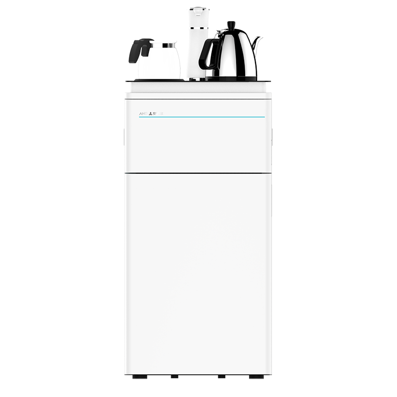 安吉尔（Angel）立式家用茶吧机冷热饮水机下置式桶装水智能款 CB2701LKD-GD（金色款）