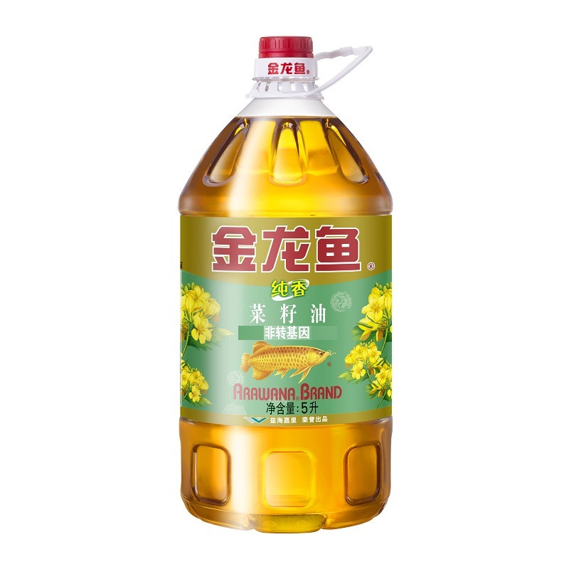 金龙鱼纯香非转基因菜籽油5L